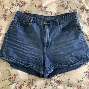 American Eagle High Waisted Jean Short
